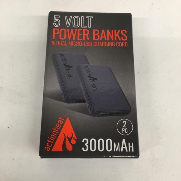 ACTION HEAT 5 VOLT RECHARGEABLE PREMIUM HEATED GLOVES WOMENS LARGE LNIOB - Picture 4 of 6